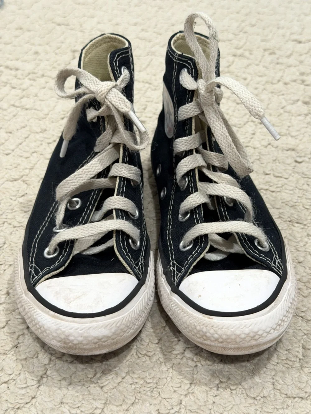Kids High Top Converse Sneakers Size 12.5